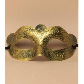 Gold Brushed Metal Effect Mask