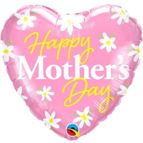 Mother's Day Daisies Foil Balloon 18"