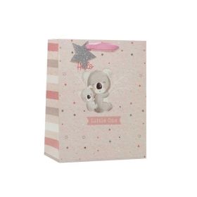 Pink Baby Koala Medium Gift Bag