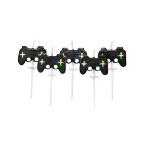 Gaming Party Pick Candles, pk5