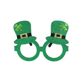 St. Patrick's Day Irish Hats Glitter Glasses