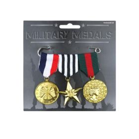 3 Military Hero Medals