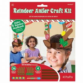 Reindeer Antler Craft Kit for 4