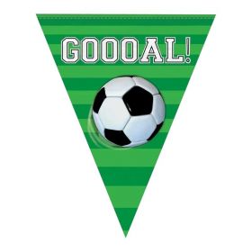 3D Soccer Party Flag Banner 2.75m