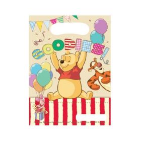 Winnie The Pooh Alphabet Party Bags, pk6