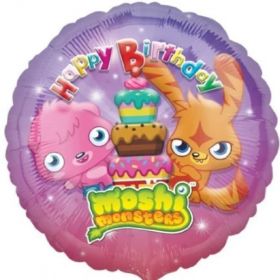 Moshi Monsters Happy Birthday Foil Balloon 18"