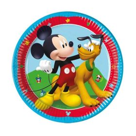 Disney Mickey Mouse Rock the House Plates 20cm, pk8