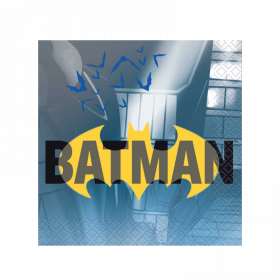 16 Batman Party Beverage Napkins