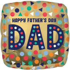 Happy Father's Day Foil Balloon 17"