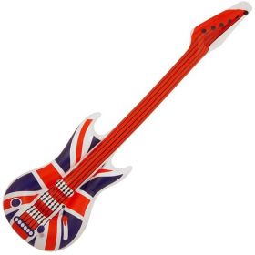 Union Jack Inflatable Guitar 106cm