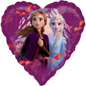 Frozen 2 Heart Shape Foil Balloon 18"