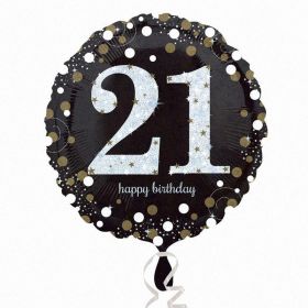 Age 21 Foil Balloon