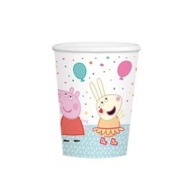 Peppa Pig Party Cups 250ml, pk8