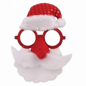 Santa Glasses Hat & Beard