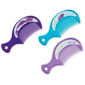 Mermaid Wishes Hair Combs Party Favours