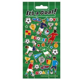 It's a Goal Football Re-Usable Foil Stickers