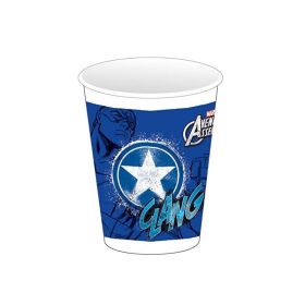 8 Avengers Captain America Cups