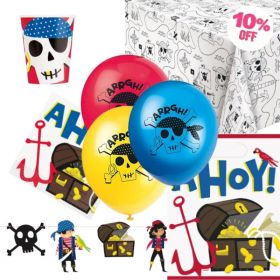 Ahoy Pirate Party Ultimate Pack for 8