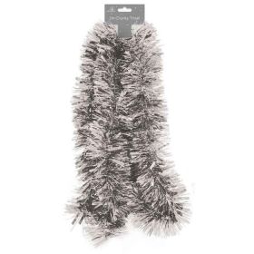 Silver Chunky Tinsel 2m