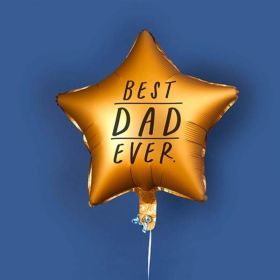 Best Dad Ever Foil Balloon 18"
