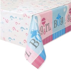 Gender Reveal Party Tablecover 