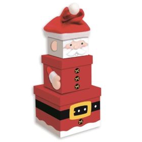 Santa Plush Box Set, 3pcs