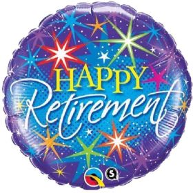 Happy Retirement Foil Balloon 18"