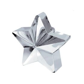 Silver Star Balloon Weight