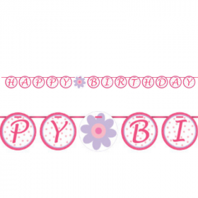 Tutu Much Fun Party Banner 1.67m