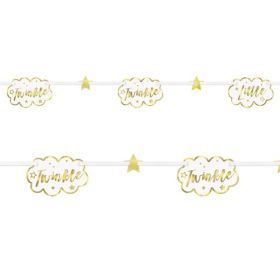 Twinkle Twinkle Little Star Paper Garland 2.13m