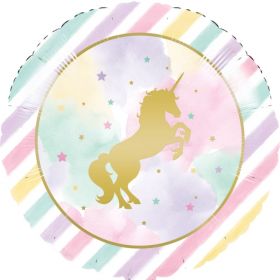 Unicorn Sparkle Foil Balloon 18"