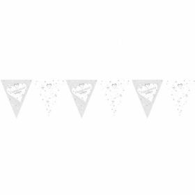 Engagement Wishes Flag Banner