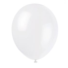 White Latex Balloons