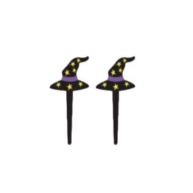 Witch Hats Food Picks