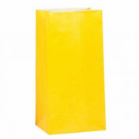 Yellow Paper Party Bags