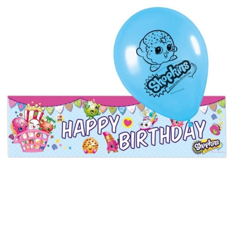 Shopkins balloons hot sale