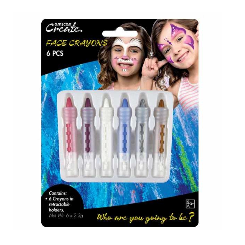 Face Paint Crayons Pretty Colours