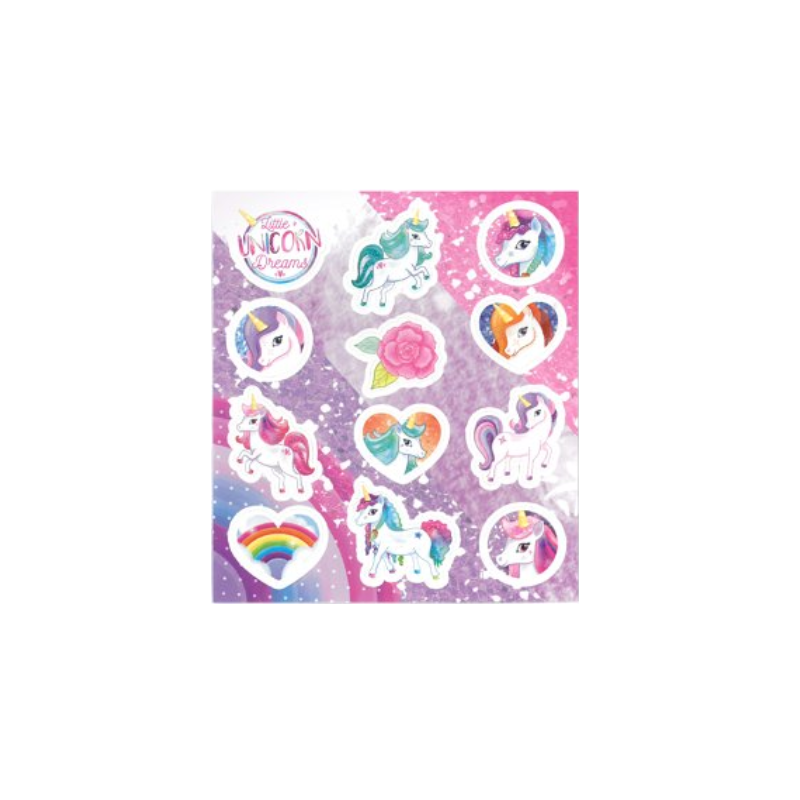 unicorn sticker sheet
