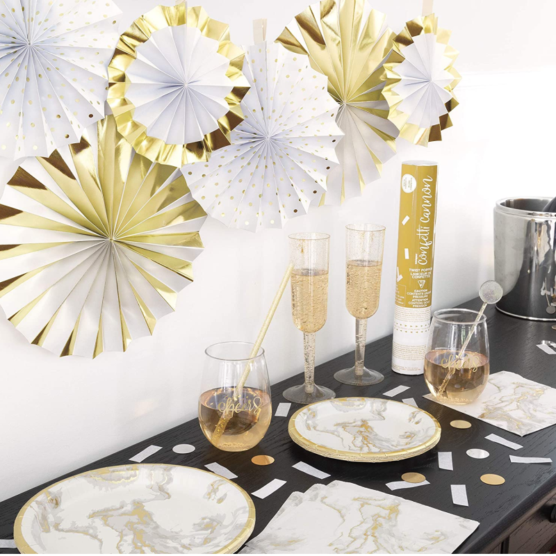 Gold Celebration Party Supplies