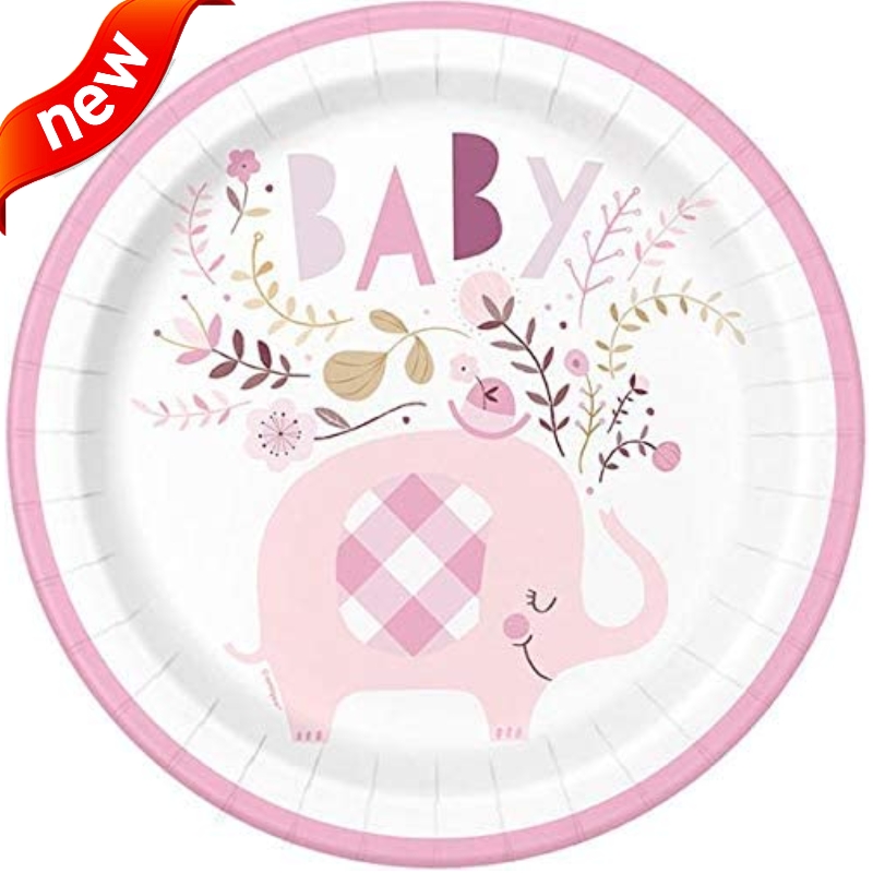 Umbrellaphants Girl Baby Shower