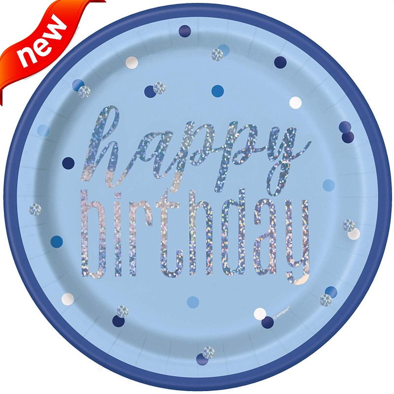 NEW! Glitz Blue Party Supplies