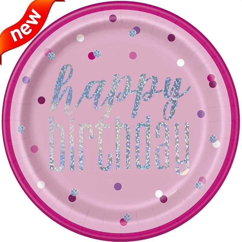 NEW! Glitz Pink Party Supplies